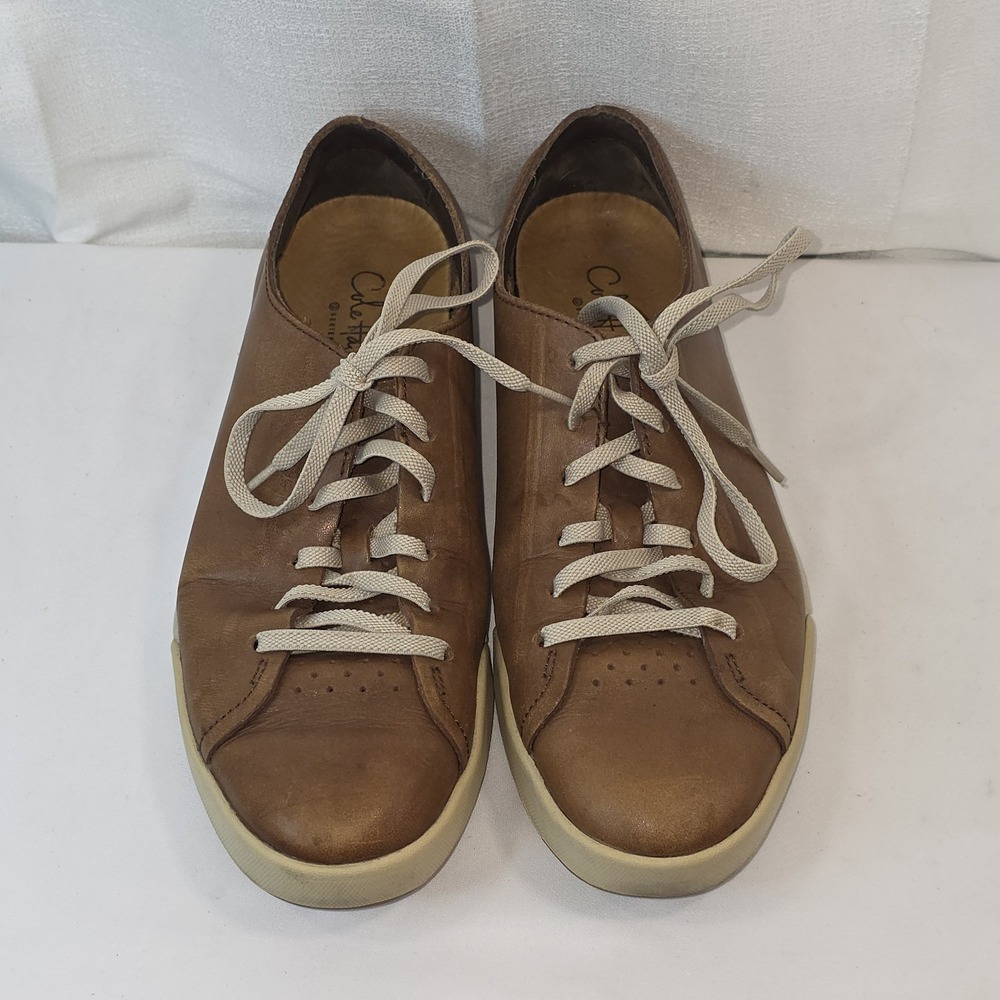 Cole Haan Air Mens Shoe Size 8M Brown Athletic Fashion Sneaker Pre Owned